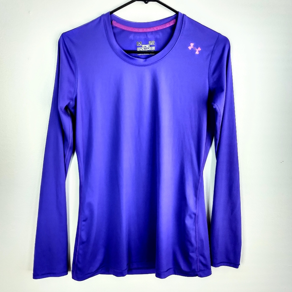 Under Armour Fitted Heat Gear Long Sleeved Shirt - Picture 1 of 3